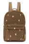 Teddy Midi Backpack | Brown Hearts