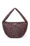 Puffy Cross Body Bag | Red Leopard