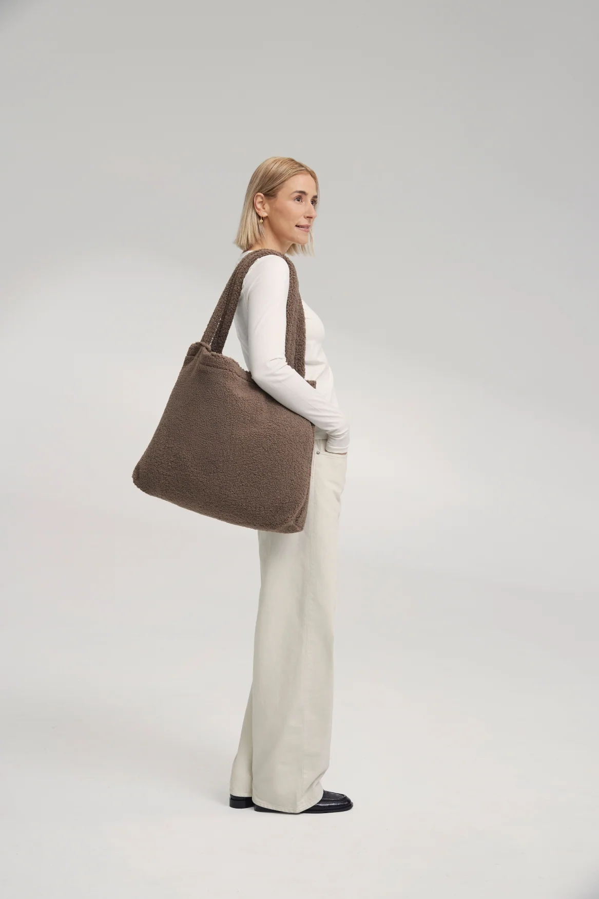 Teddy Mom Bag | Brown