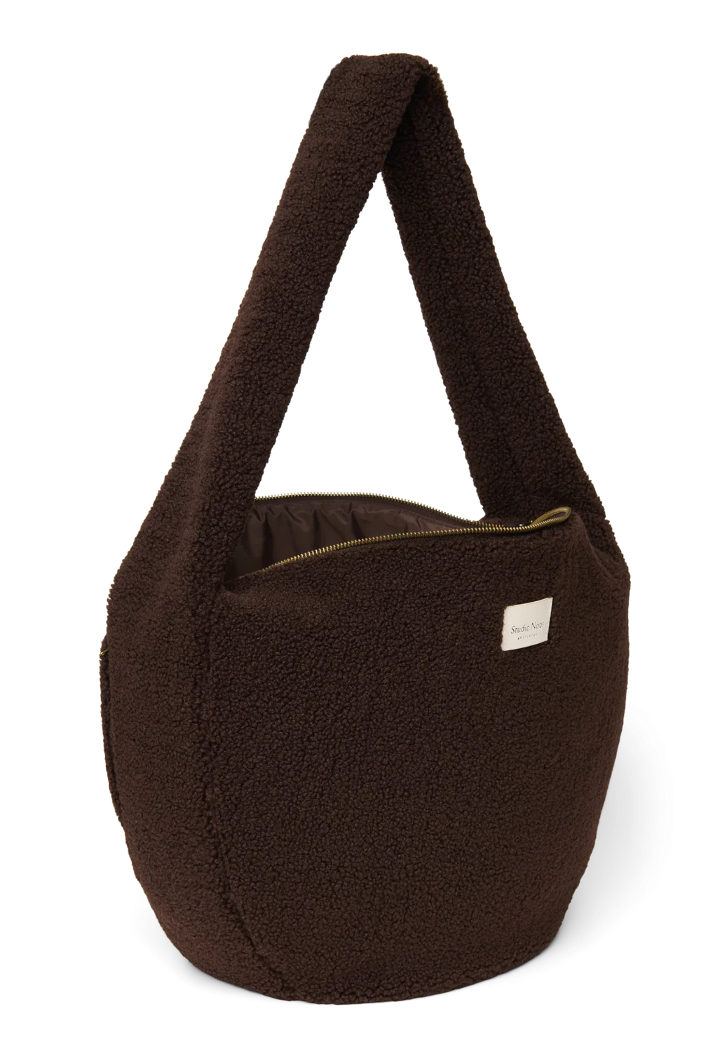 Teddy Cross Body Bag | Chocolate