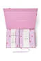 Swaddle Gift Set | Purple Hearts