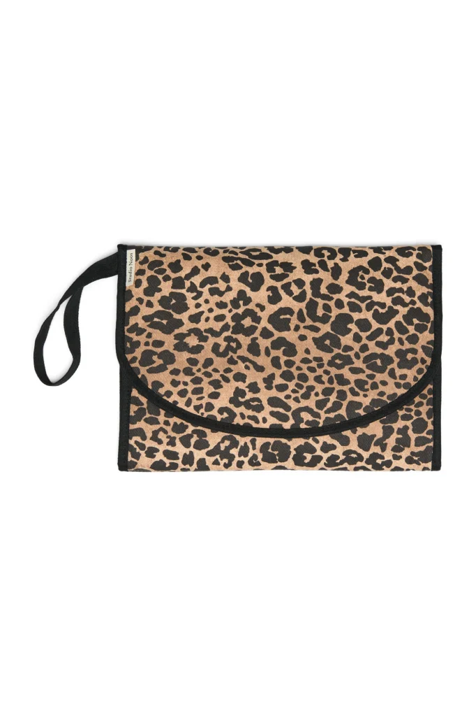Cotton Changing Mat Plus | Brown Leopard