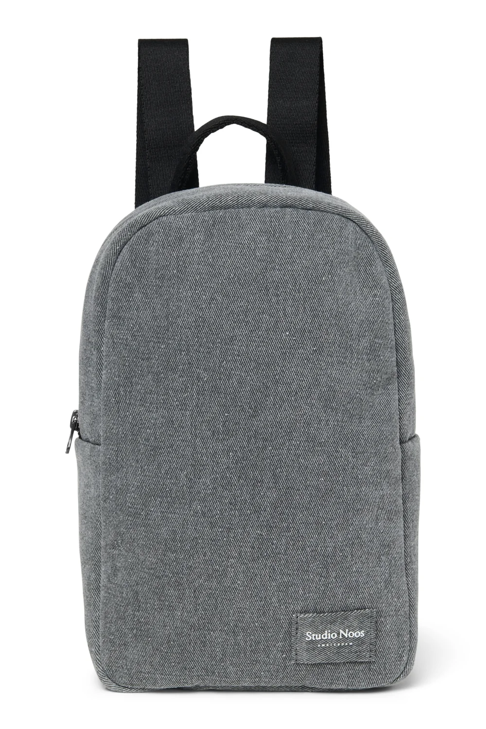 Denim Mini Backpack | Grey
