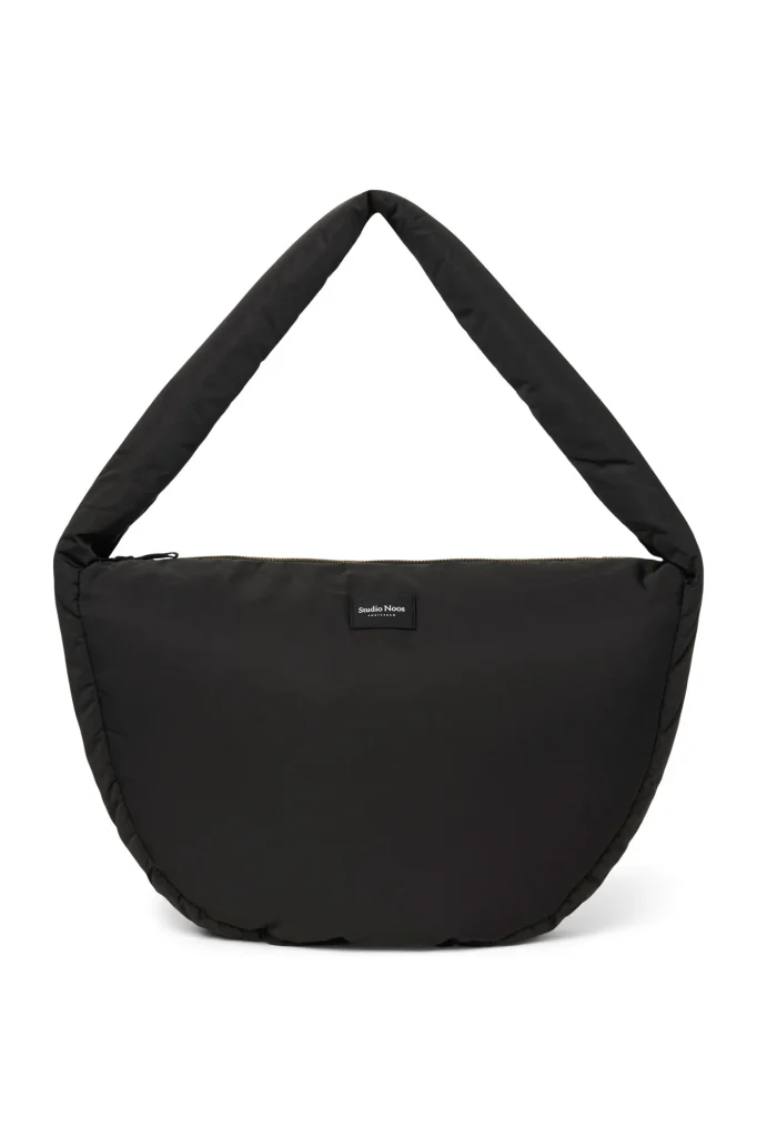 Puffy Cross Body Bag | Black
