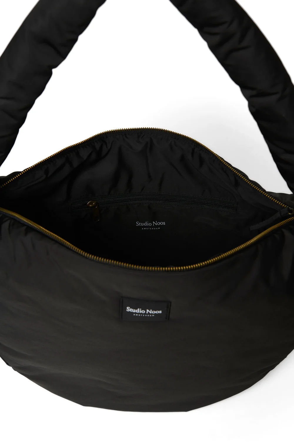 Puffy Cross Body Bag | Black