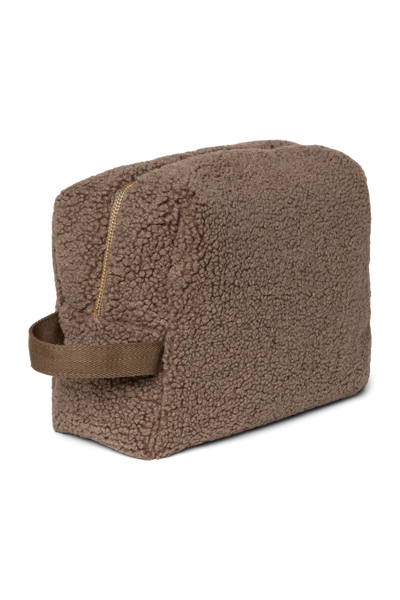 Teddy Toiletry Bag | Brown