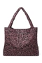 Puffy Mom Bag | Red Leopard