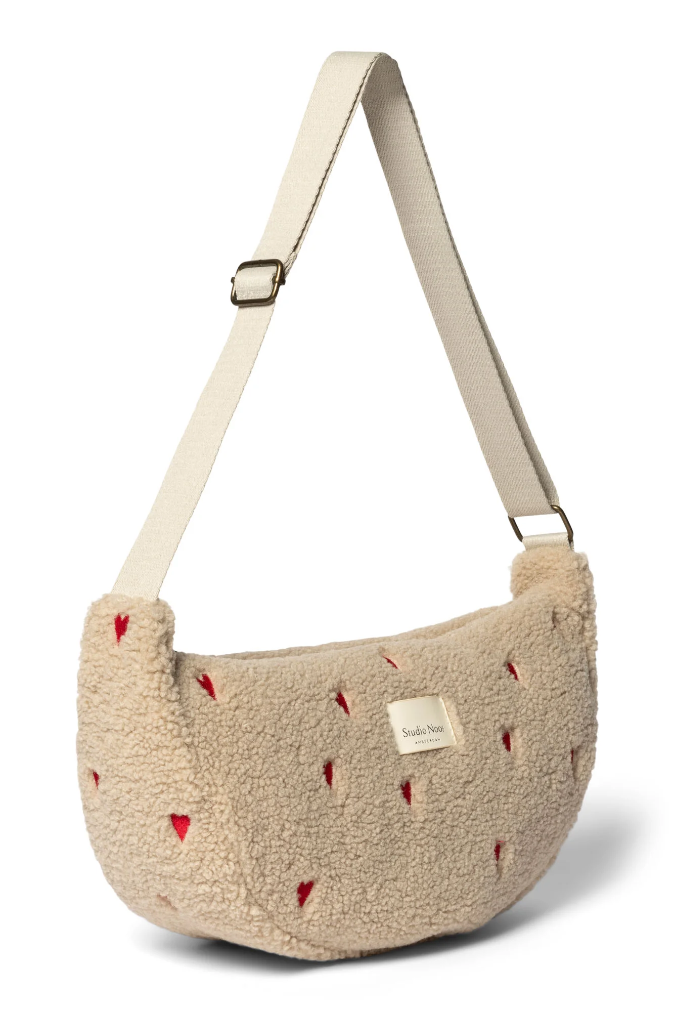 Matching Teddy Gift Set | Ecru Hearts