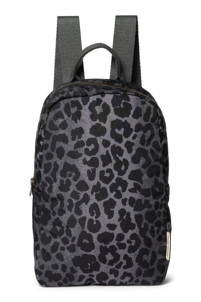 Puffy Mini Backpack | Leopard