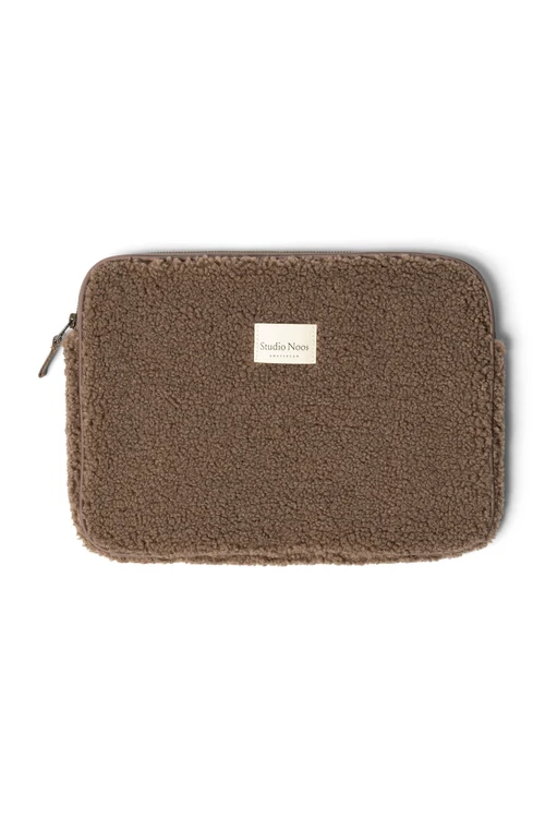 Teddy Laptop Sleeve 13 Inch | Brown