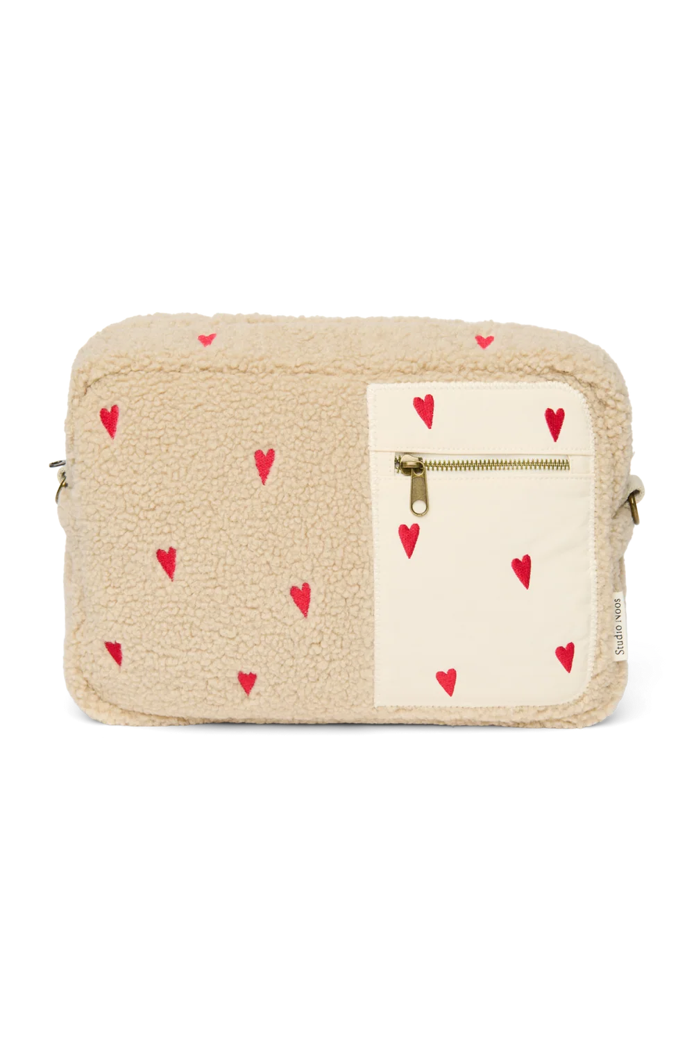 Teddy Stroller Organizer | Ecru Hearts