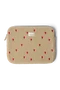 Teddy Laptop Sleeve 15 Inch | Ecru Hearts