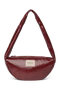 Vegan Leather Mini Cross Body Bag | Burgundy