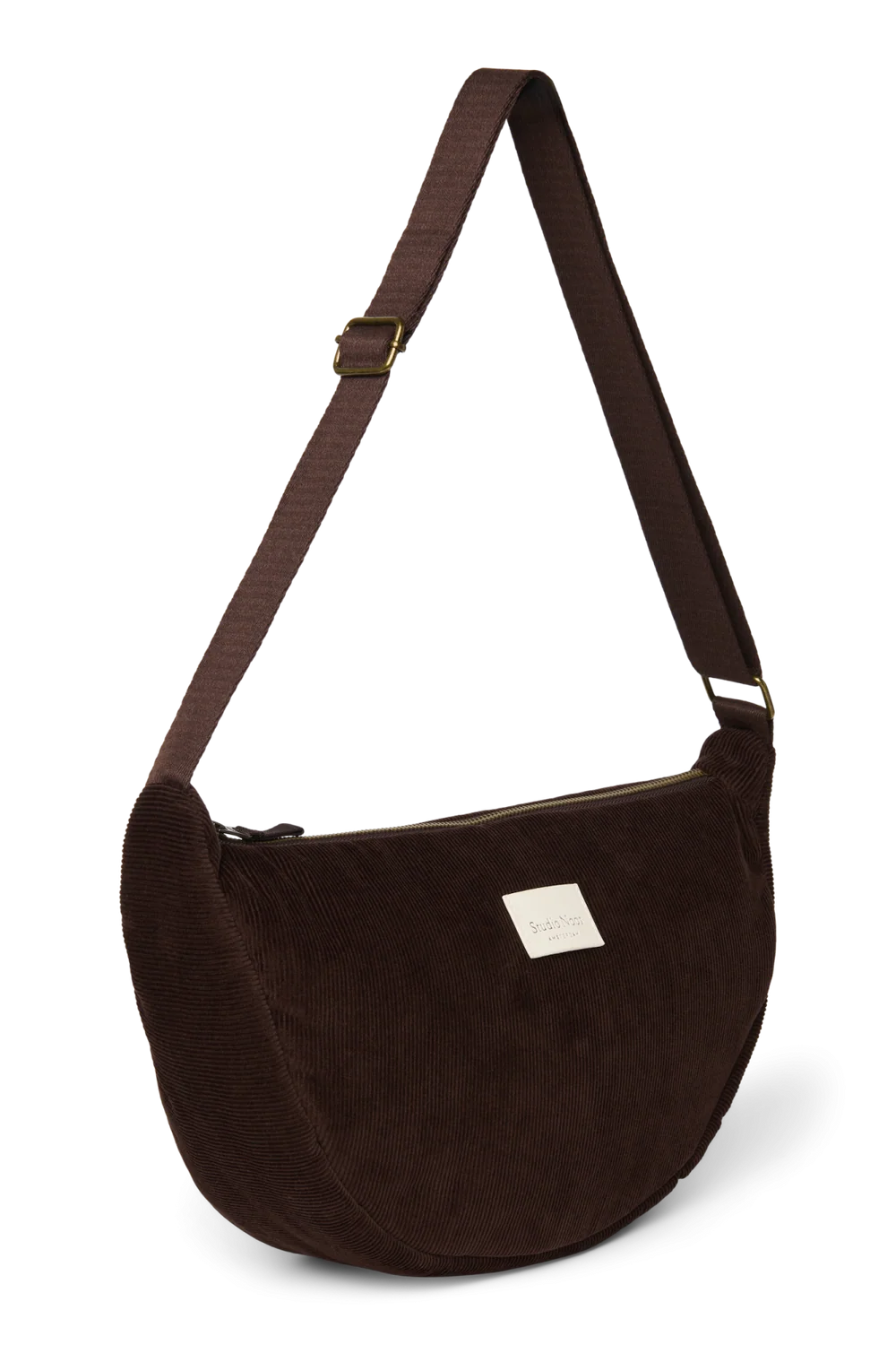 Rib Puffy Adult Fanny Pack | Dark Brown