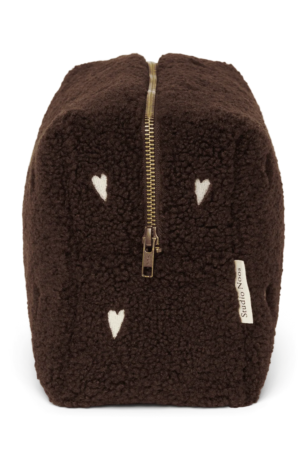 Teddy Toiletry Bag | Chocolate Hearts