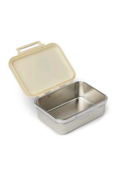 Stainless Steel Lunchbox | White Multicolor Hearts