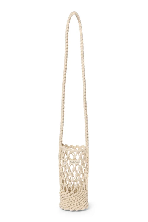 Macram&eacute; Bottle Bag | Natural