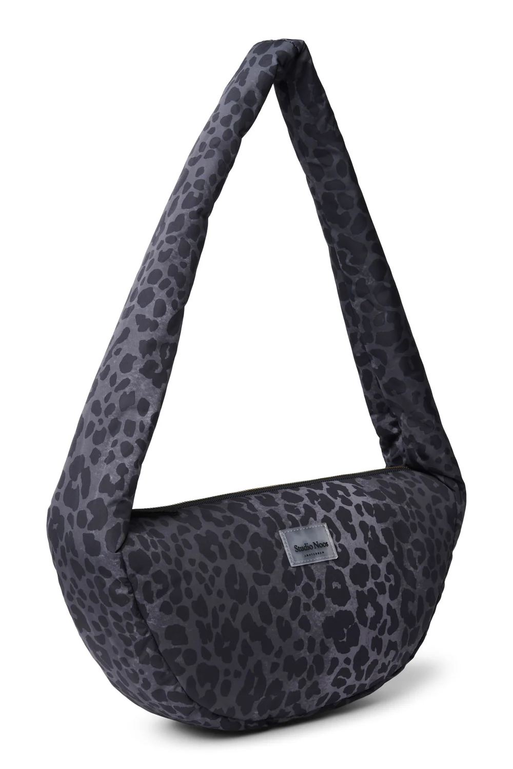 Puffy Mini Cross Body Bag | Leopard