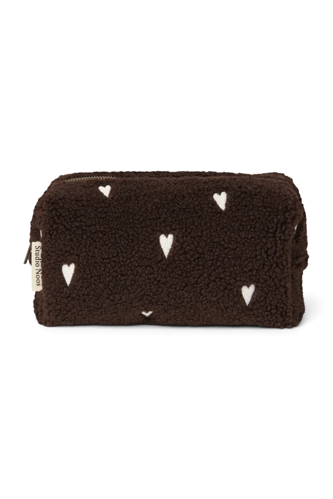 Teddy Pouch | Chocolate Hearts