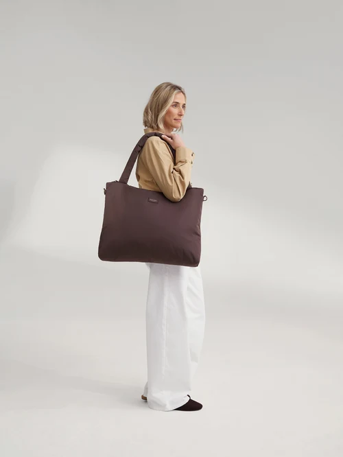 Puffy Diaper Bag | Brown