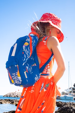 Midi Backpack | Barcos