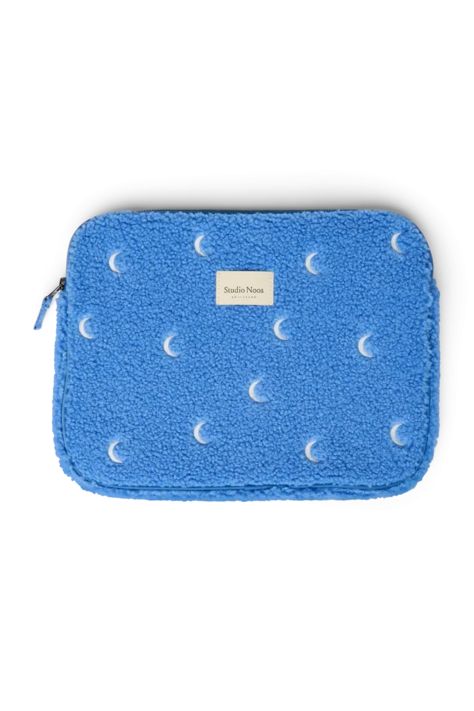 Teddy Laptop Sleeve 13 Inch | Light Blue Moon