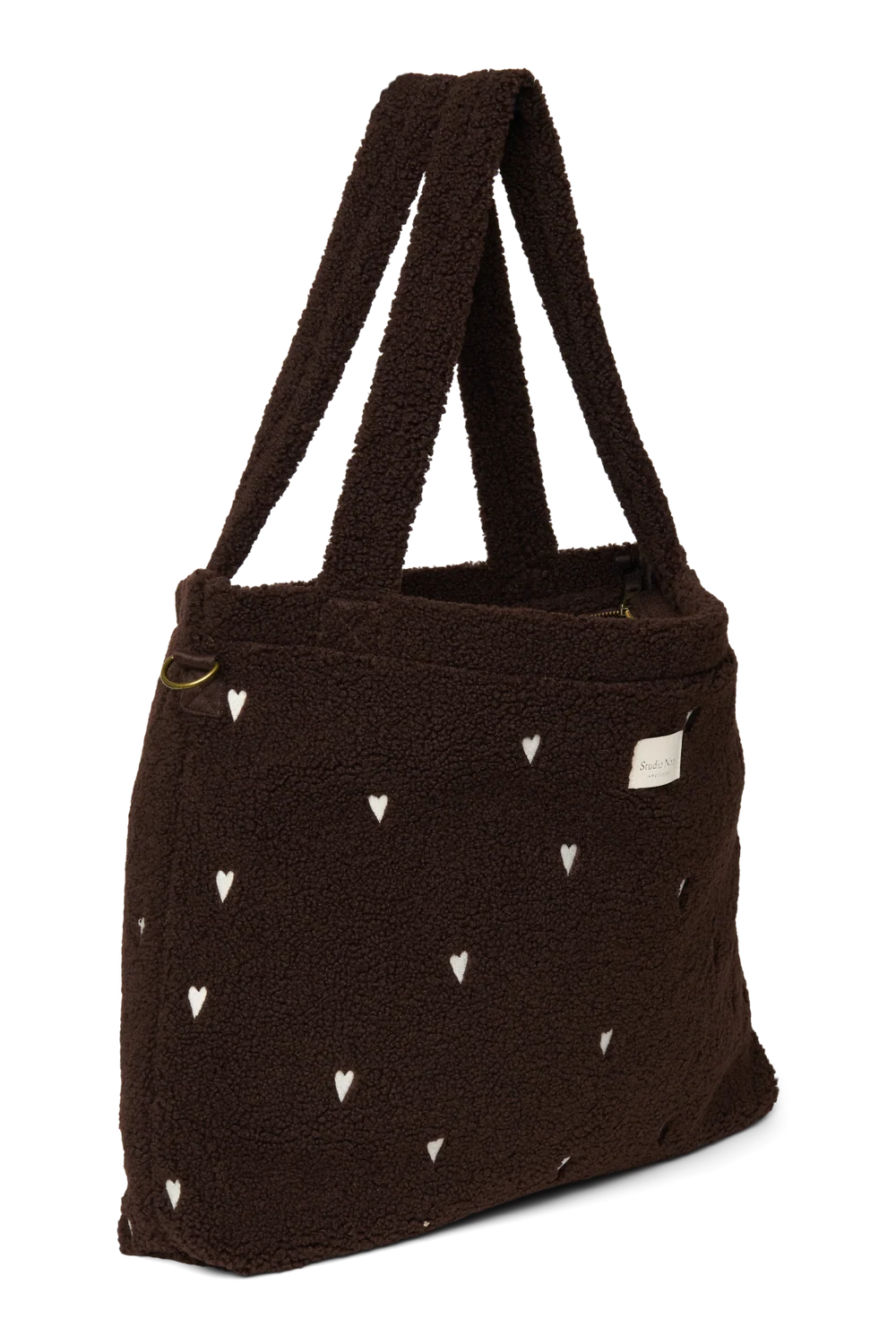 Teddy Diaper Bag | Chocolate Hearts