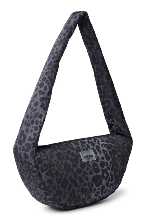 Puffy Mini Cross Body Bag | Leopard