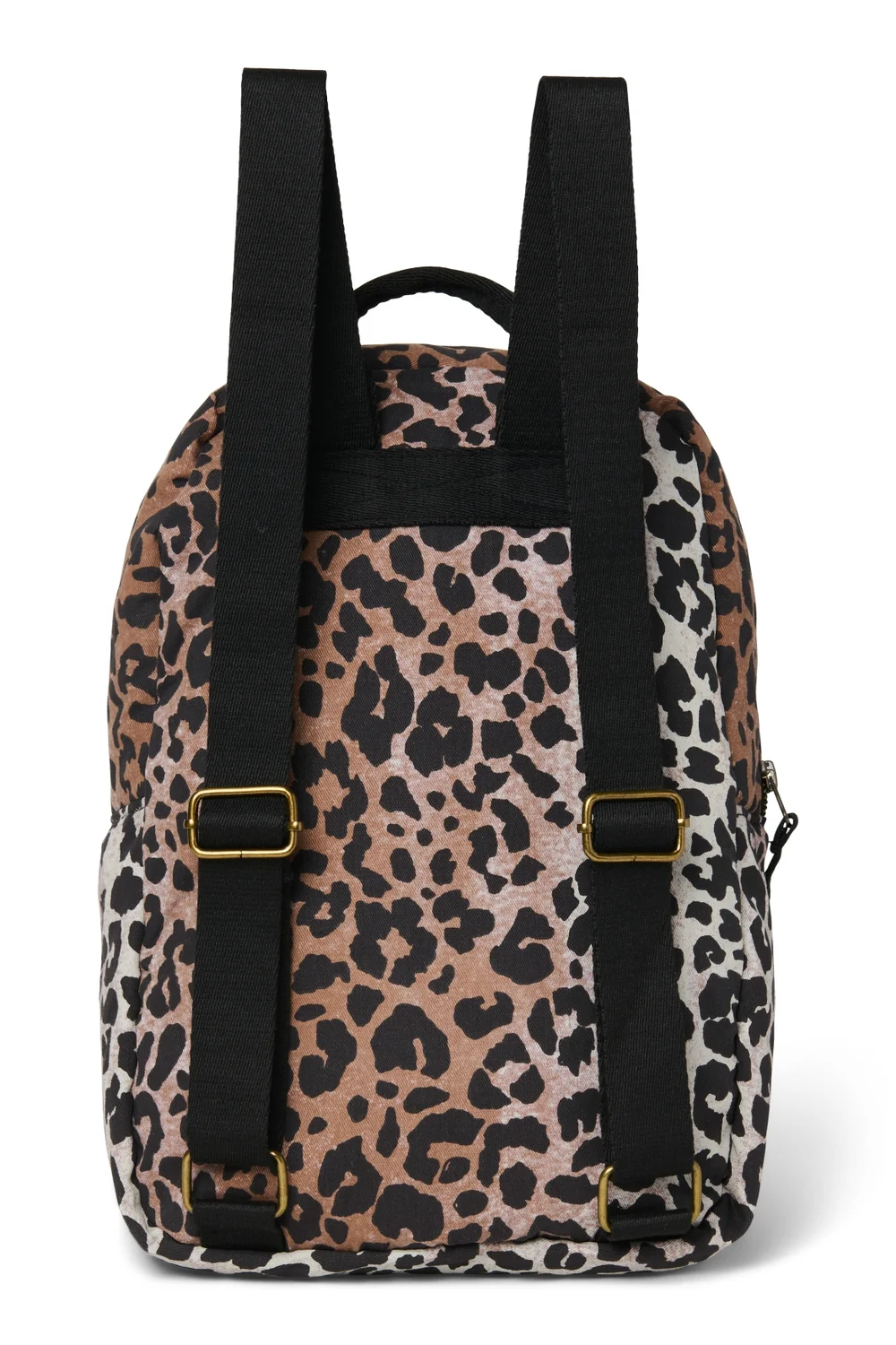 Soft Cotton Midi Backpack | Hazel Leopard