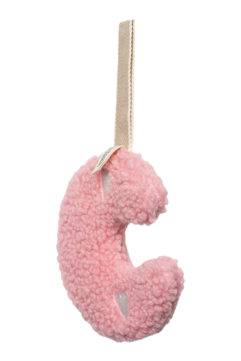 Pacifier plush toy | Light Pink Hearts