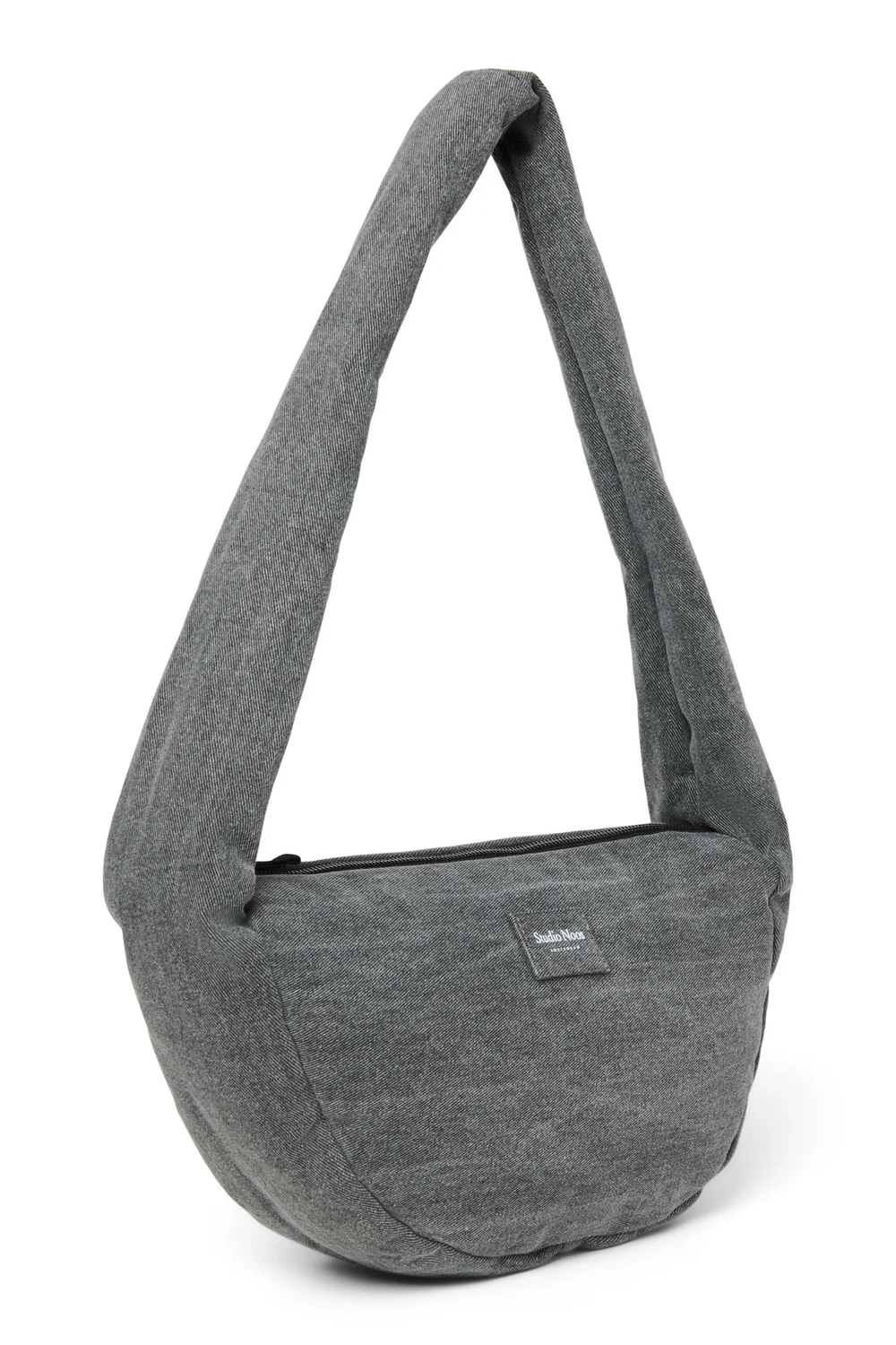 Denim Mini Cross Body Bag | Grey