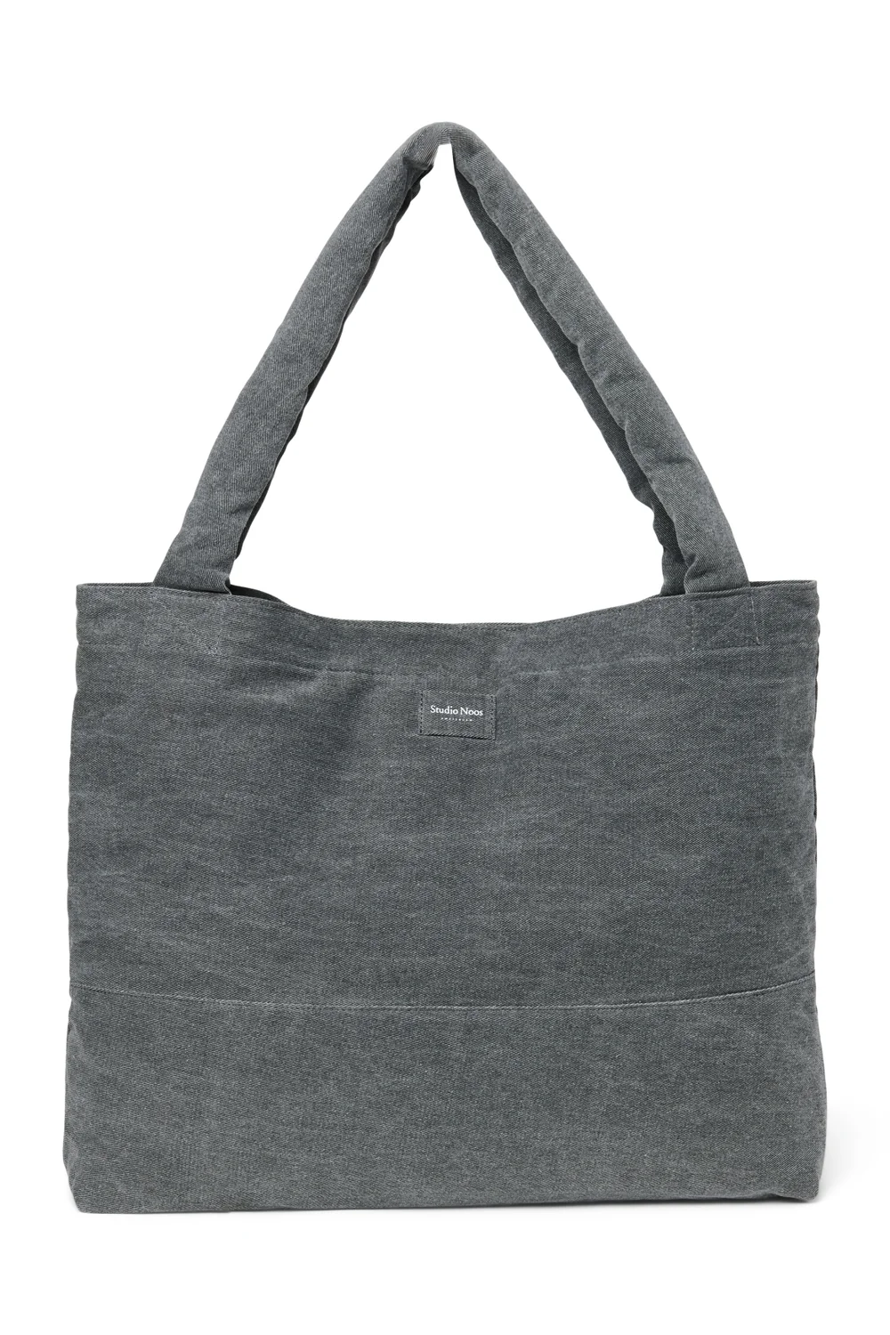 Denim Mom Bag | Grey