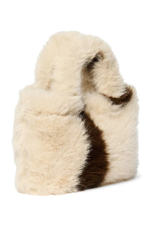 Faux Fur Mini Handbag | Holy Cow