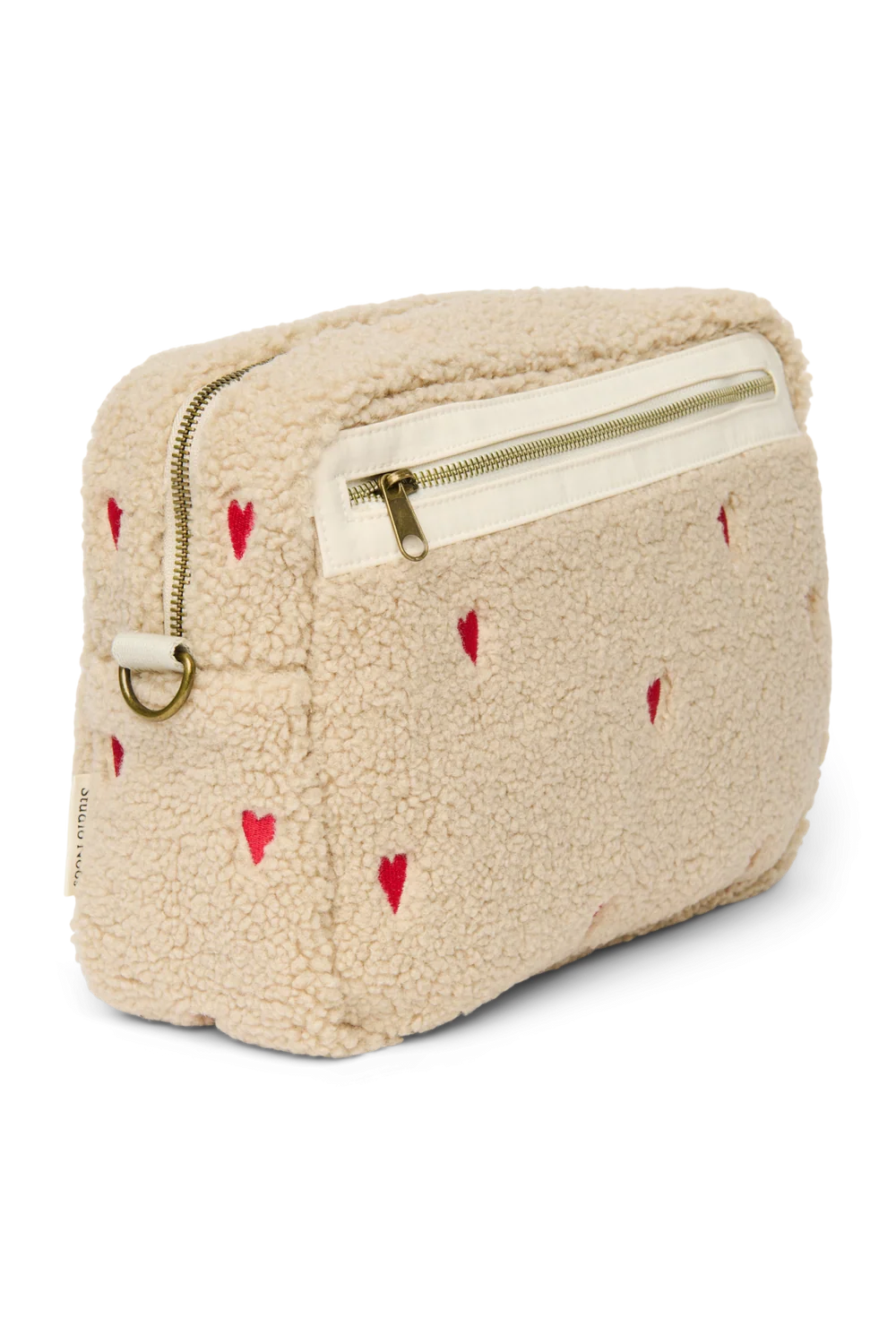 Teddy Stroller Organizer | Ecru Hearts