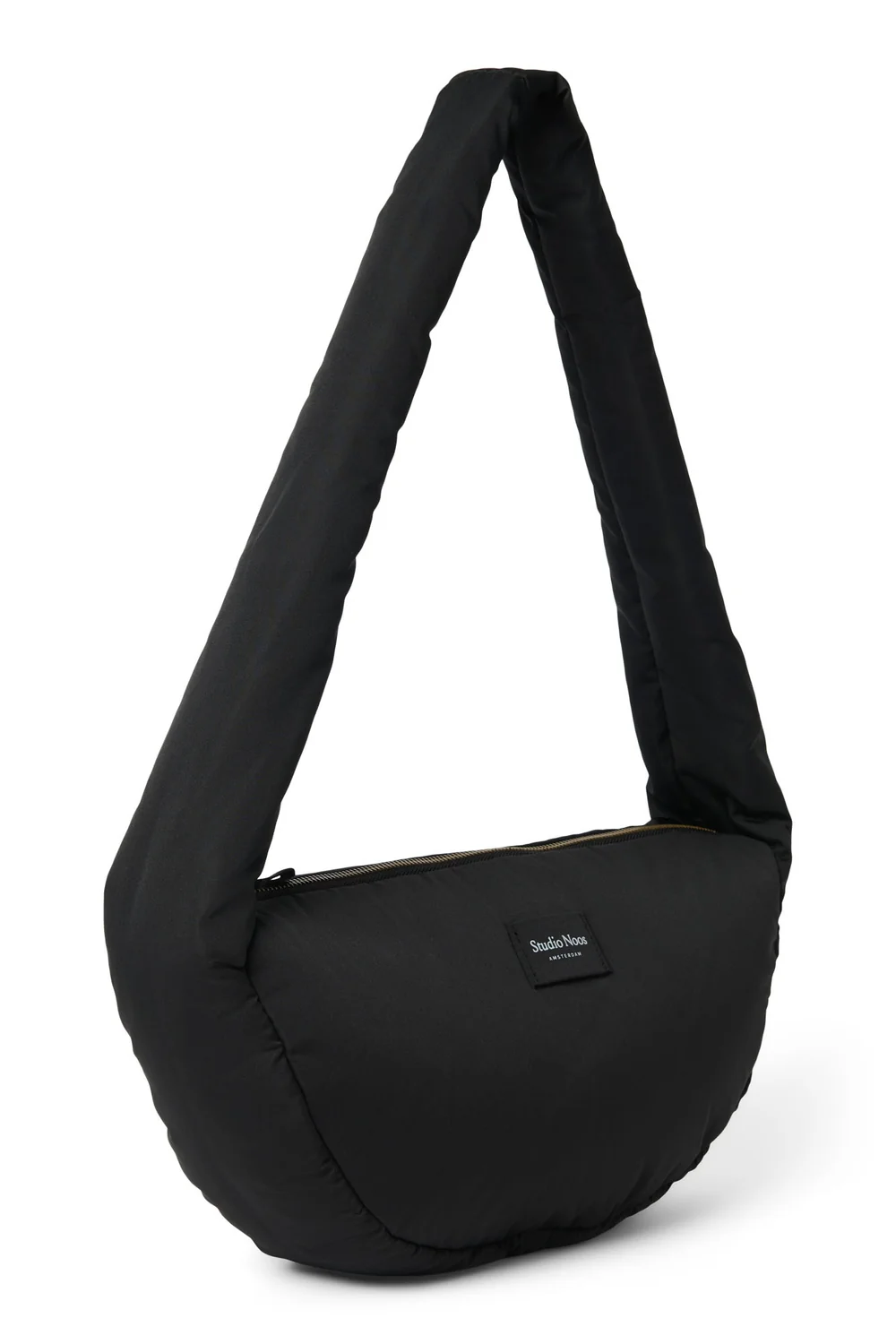 Puffy Mini Cross Body Bag | Black