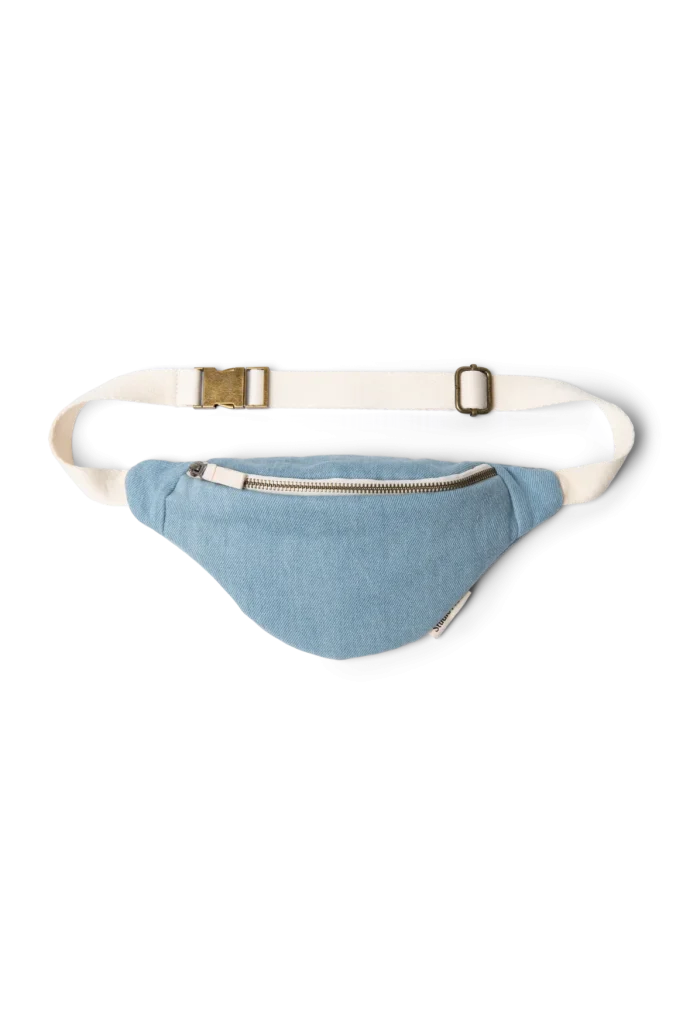 Denim Mini Fanny Pack | Blue