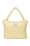 Vegan Leather Diaper Bag | Butter Yellow