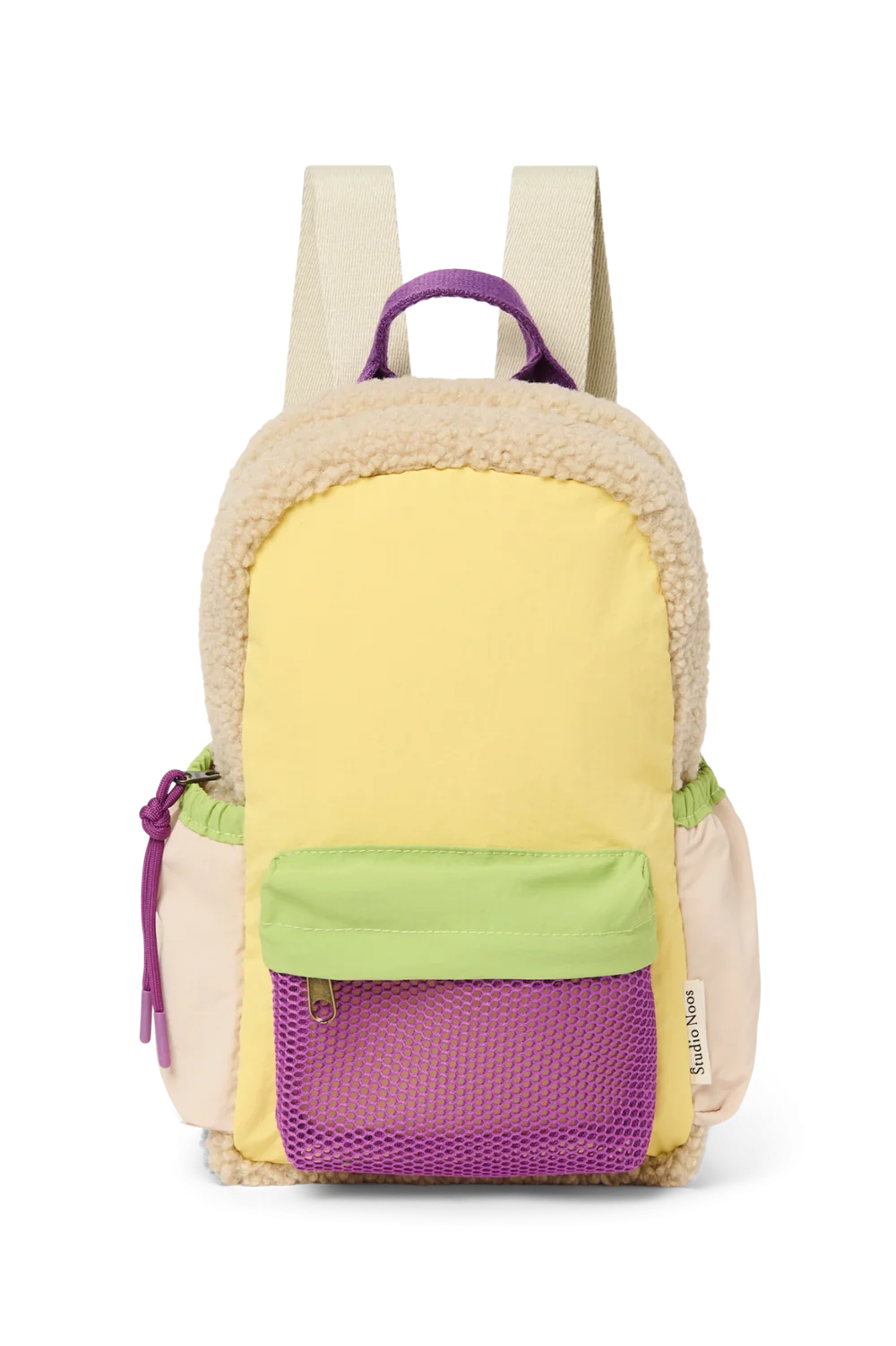Patchwork Mini Backpack | Butter Yellow