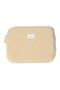 Teddy Laptop Sleeve 13 Inch | Ecru