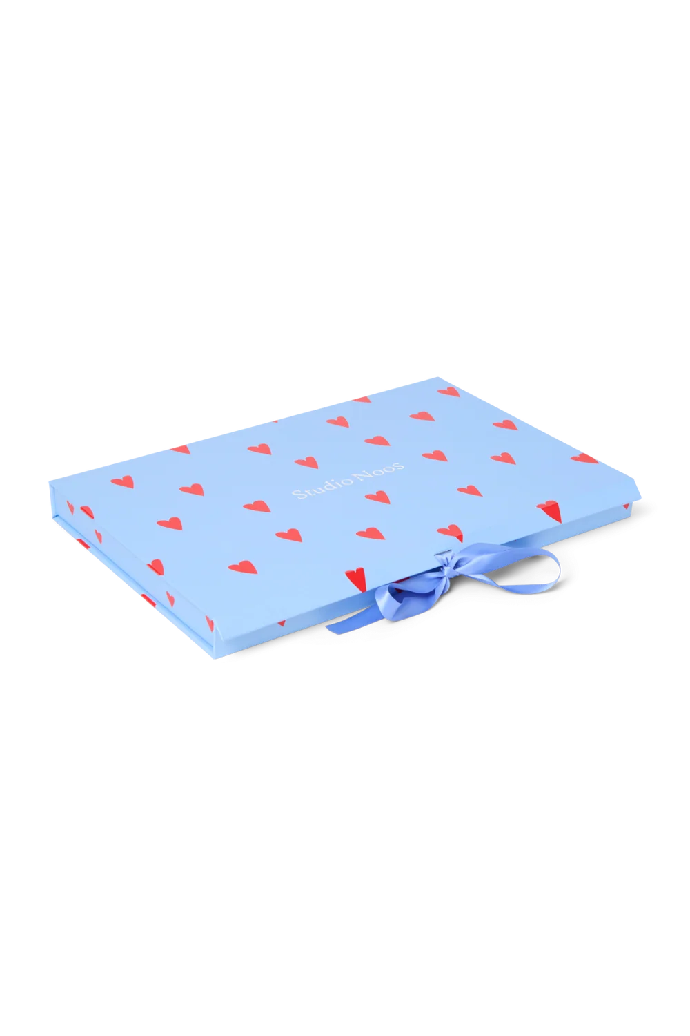 Gift Box S | Light Blue Hearts