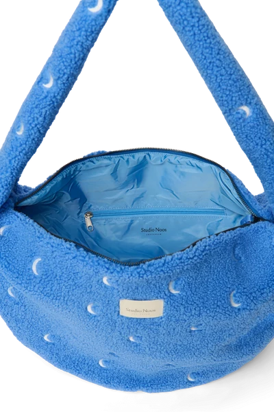 Teddy Cross Body Bag | Light Blue Moon