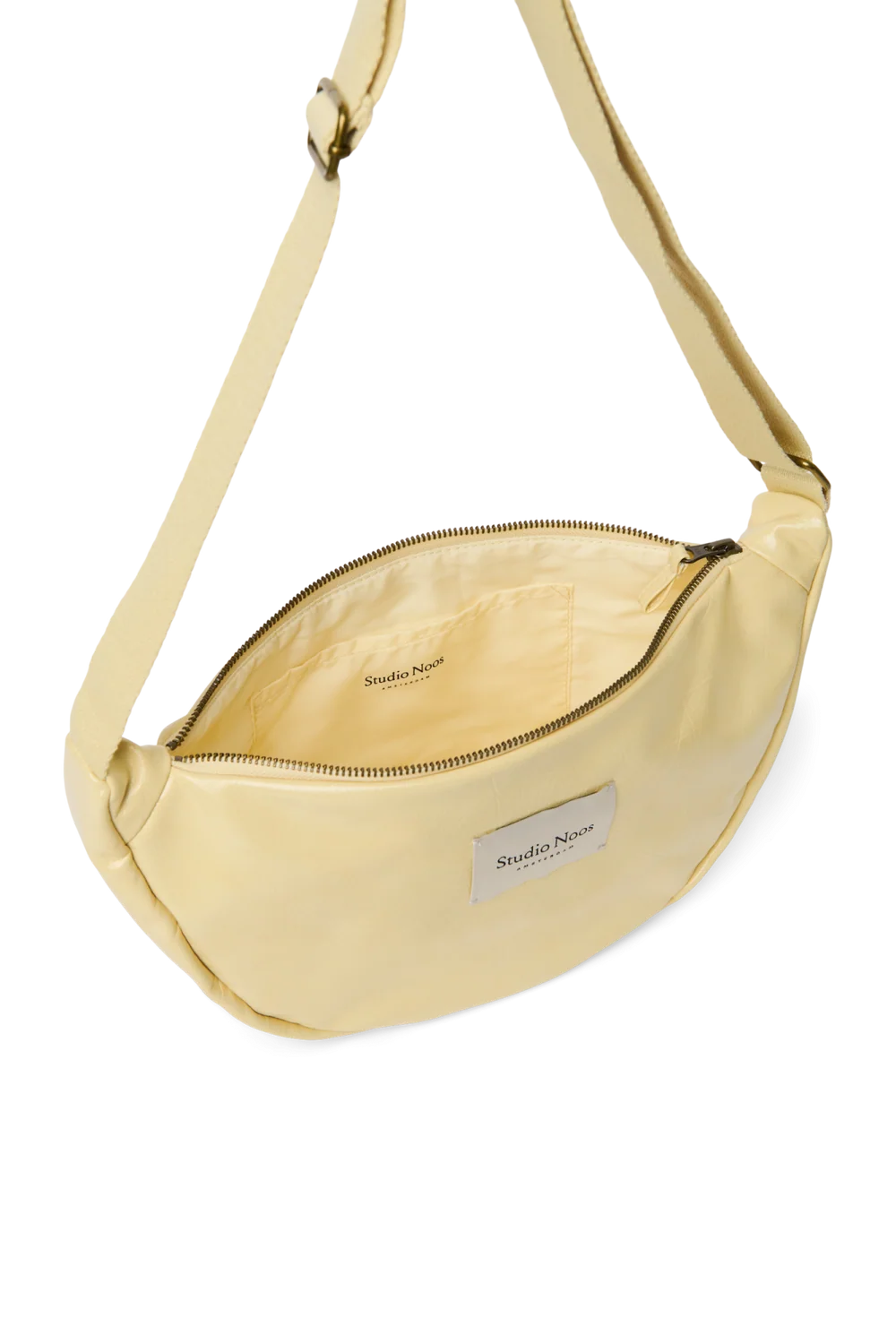 Vegan Leather Adult Fanny Pack | Butter Yellow