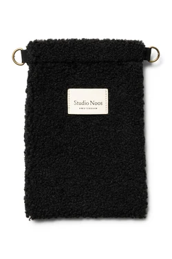 Teddy Phone Bag | Black