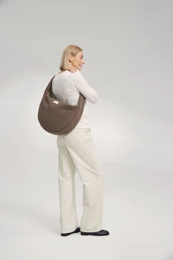 Teddy Cross Body Bag | Brown