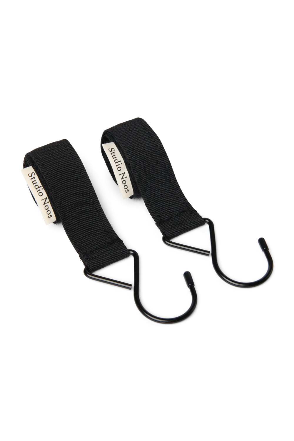 SN Stroller Strap Hooks | Black