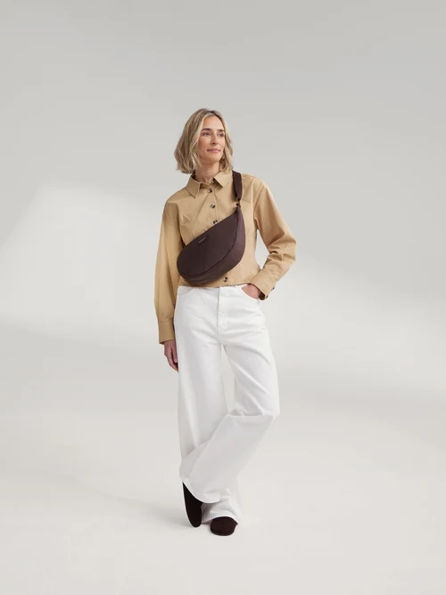 Puffy Adult Fanny Pack | Brown