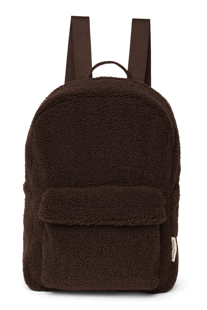 Teddy Midi Backpack | Chocolate
