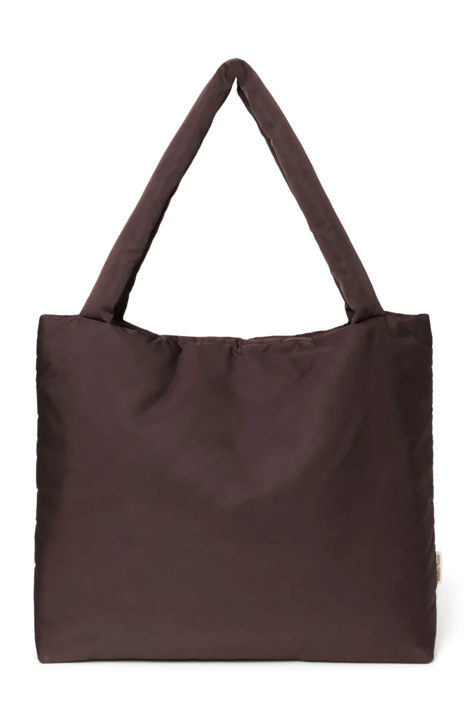 Puffy Mom Bag | Brown