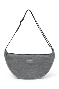 Denim Adult Fanny Pack | Grey