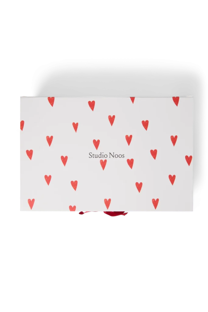 Gift Box L | White Hearts